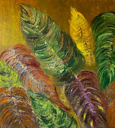 ”Payızın rəngləri”  35x35