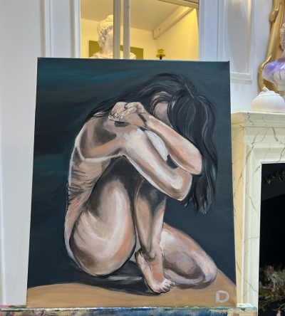 Düşüncəli qadın