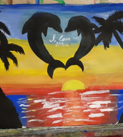 I love sea...
