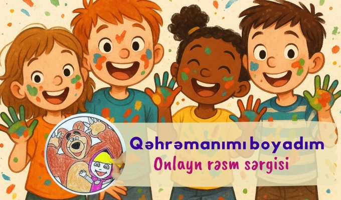 Qəhrəmanımı boyadım