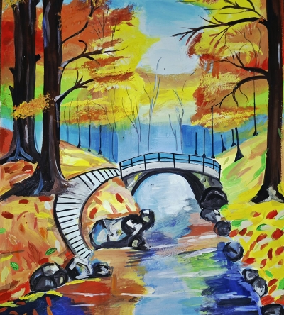 Payızın sehrli rəngləri