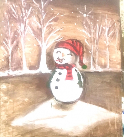Снеговик дружочек!