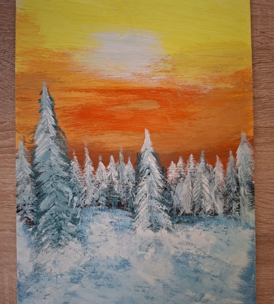 Qışın gözəlliyi