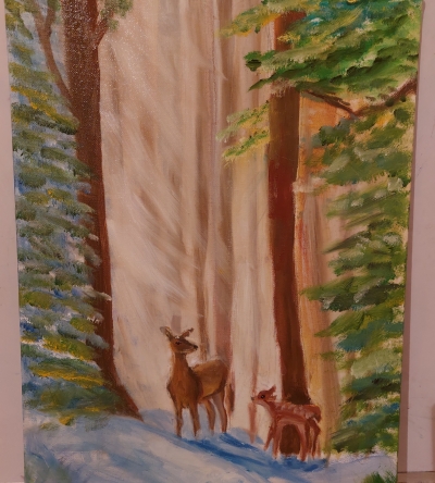 Ceyranlar ana və bala