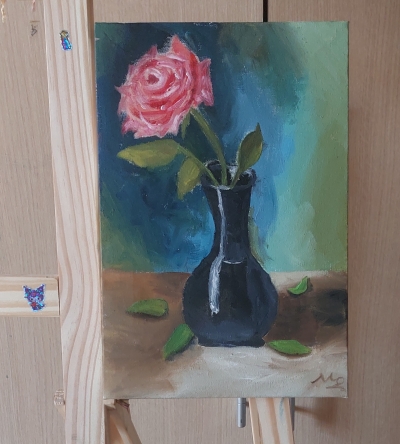 Güldanda qızıl gül